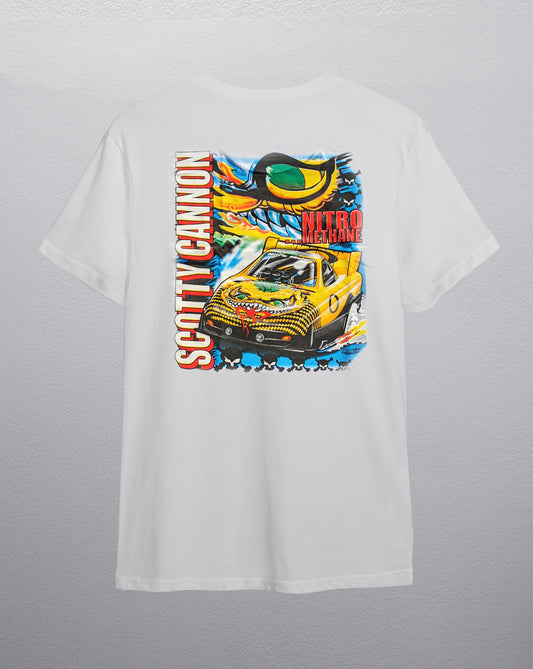 48 HOUR SALE - Scotty Cannon T-shirt - White