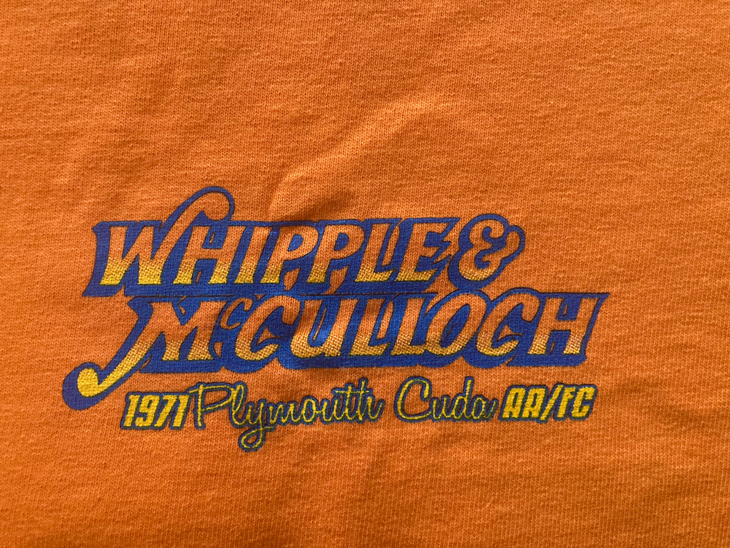 WHIPPLE & MCCULLOCH FUNNY CAR