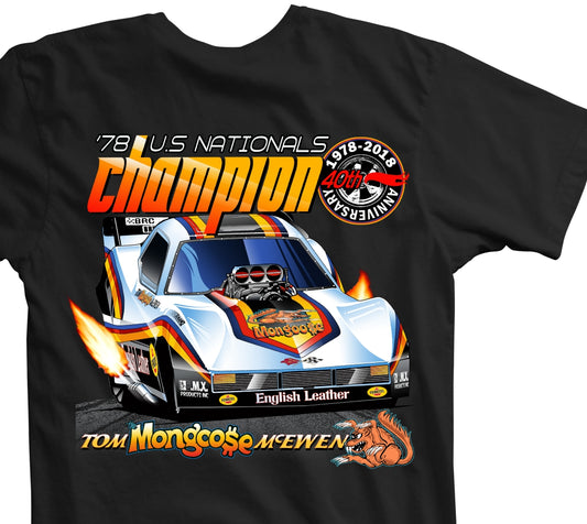 48 HOUR SALE - Tom McEwen's 1978 Indy Winner - $20 all sizes