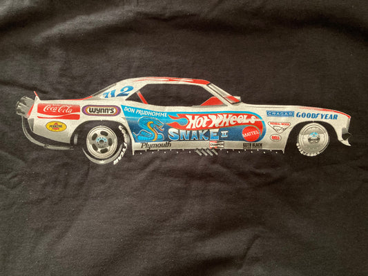 DON “THE SNAKE” PRUDHOMME SNAKE II BARRACUDA T-SHIRT – ONLY 3 FOUND!