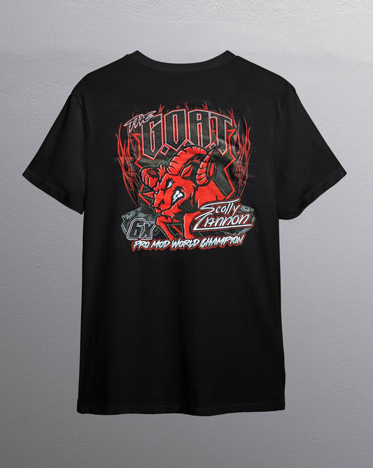 48 HOUR SALE - Scotty Cannon "The Goat" T-Shirt - Black