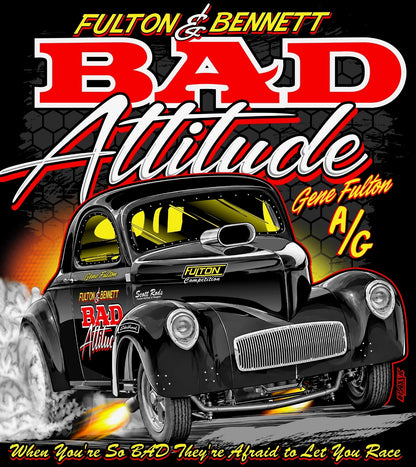 NEW FOR 2026 - FULTON & BENNETT “BAD ATTITUDE” 1941 WILLYS GASSER