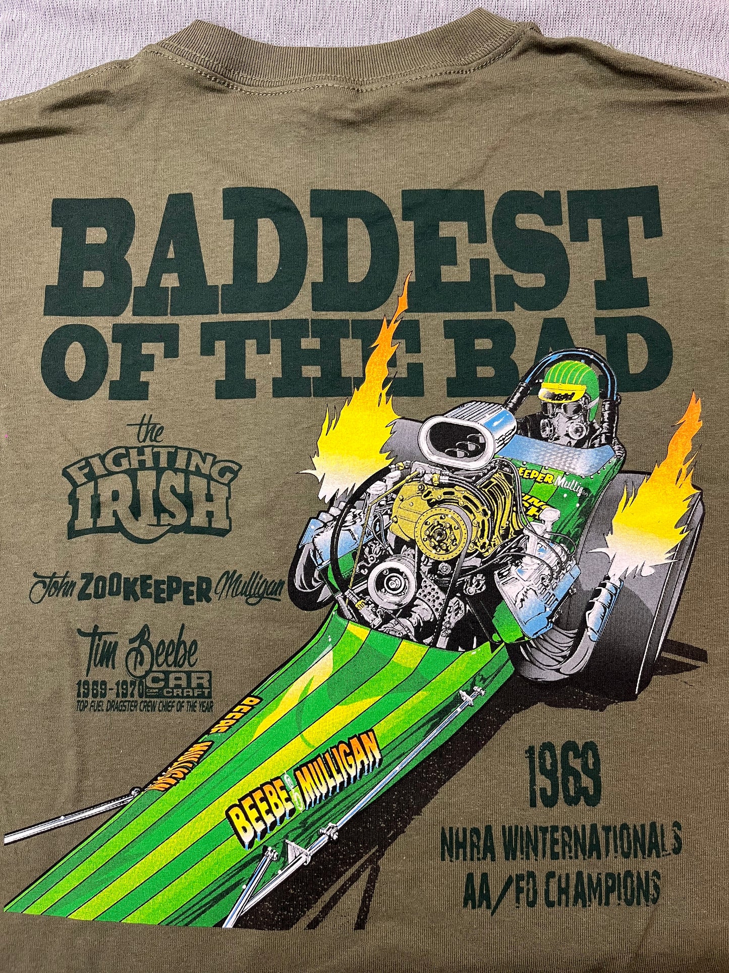 BADDEST OF THE BAD – JOHN “THE ZOOKEEPER” MULLIGAN LIMITED REDLINE SHIRT CLUB EDITION