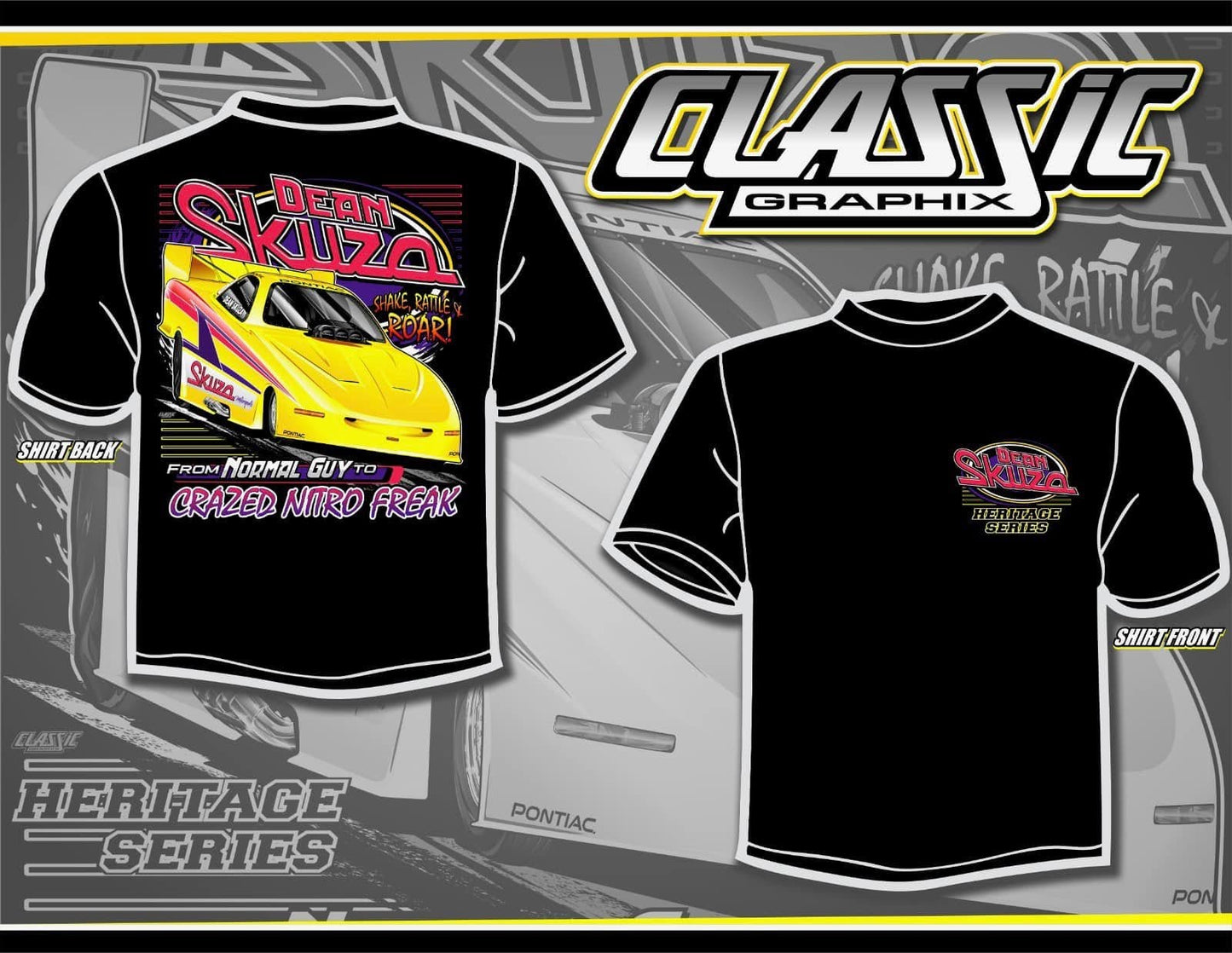 NOW AVAILABLE FOR PREORDER: DEAN SKUZA NORMAL TO CRAZED NITRO FREAK