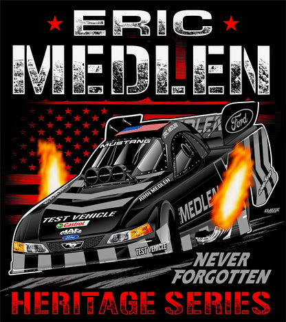 AVAILABLE FOR PREORDER - ERIC MEDLEN: THE RARE TRIBUTE T-SHIRT