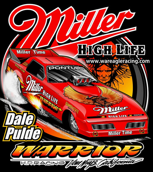 NEW FOR 2026 - 🏁 Dale Pulde Warrior Trans-Am Funny Car T-Shirt – 1984 AA/Funny Car Legend 🏁